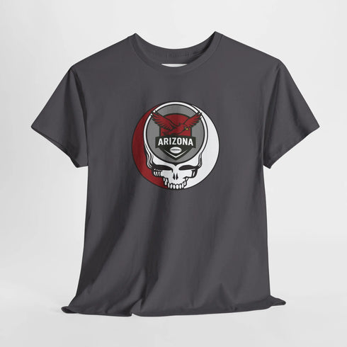 Grateful Dead - Arizona Cardinals Grateful Dead Steal Your Face T-Shirt - NFL - StealieShop